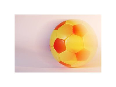 Ball-gelb